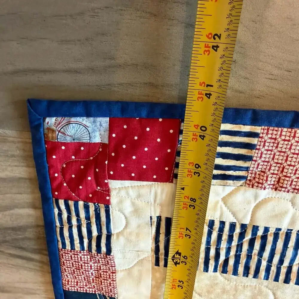 Quilting Angels Americana Quilt Patriotic Stars And Stripes 52x40.5